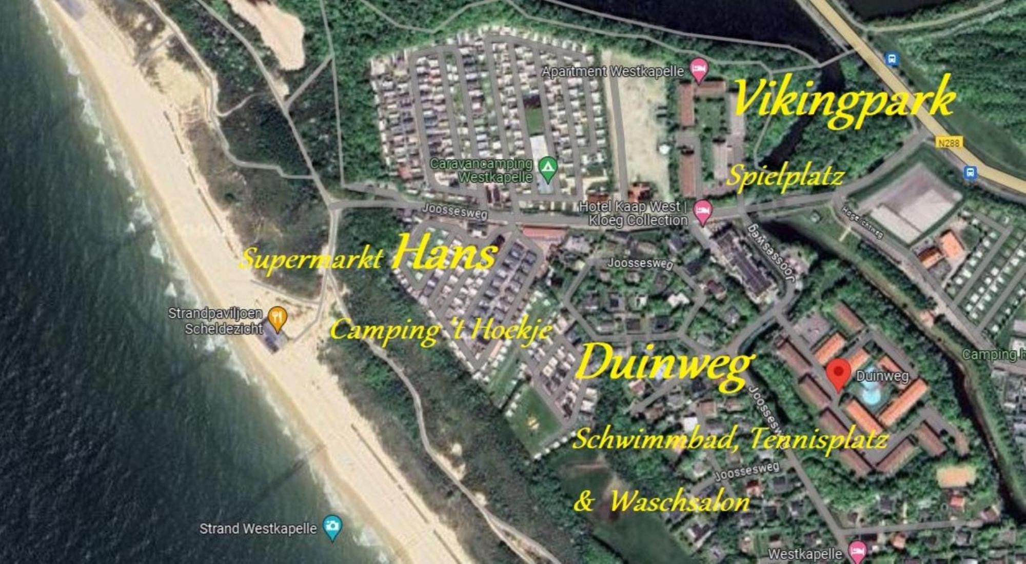 דירות ווסטקפלה Duinzicht 6 Bed By The Sea מראה חיצוני תמונה